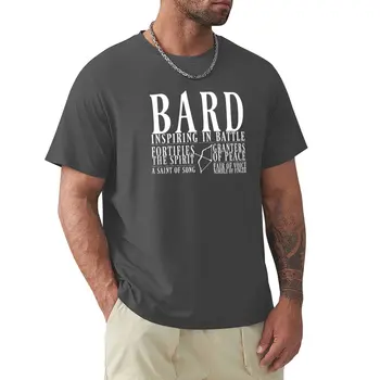Bard T-Shirt de desporto fã de t-shirts T-shirt de verão, tops, t-shirt mens