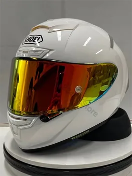 SHOEI X14 Capacete Prateado Capacete Full Face de Corrida de Moto Capacete Casco De Motocicle ECE