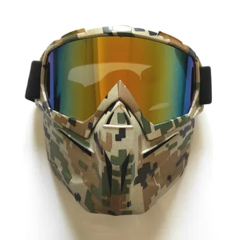 Máscara facial Óculos de proteção da Motocicleta óculos de esportes ao ar livre óculos de Capacete, Máscara, óculos de Fora-de-estrada óculos