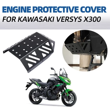 Para a Kawasaki Versys X300 X 300 KLE 300 KLE300 2017 - 2020 2019 Acessórios da Motocicleta Motor de Capa Protetor de Chassi Sob a Guarda de
