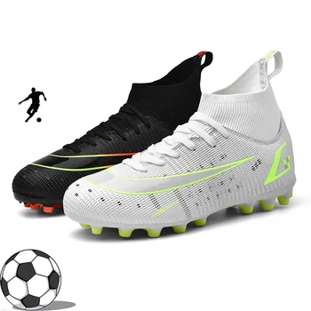 Hniadia Assassino Sapatos de Futebol Mesmo Como Messi Botas de Futebol Chuteira Campo Zapatos De Futebol Zapatos De Futebol de Futsal TF/FG