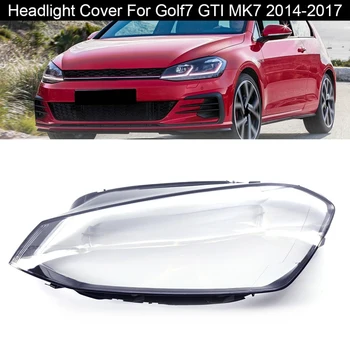 Carro Esquerdo Farol Cobrir a Cabeça da Lâmpada da Luz da Lente Shell de Capa para a Volkswagen VW Golf7 GTI MK7 2014-2017 5G1941751/5G1941753