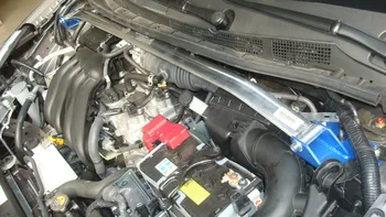 TTCR-II Para Nissan Tiida 2012 a 2016 barra de equilíbrio compartimento do Motor de alumínio em liga de magnésio Strut Barras de Auto Peças de Reposição
