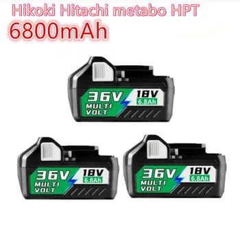 Atualização 18V/36V MultiVolt de Lítio-Íon de apresentação de Bateria 3.8 Ah/6.8 Ah para Hikoki Hitachi metabo HPT 18V 36V de Ferramentas sem fio, BSL36A18