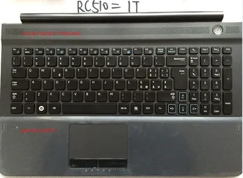 Novo original italiano Tastiera para Samsung SF510 RC520 com apoio para as mãos e o touchpad BA75-02836E BA59-02928E