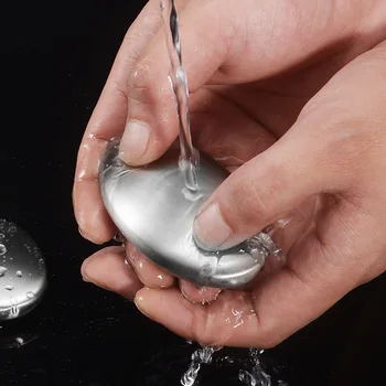 De Aço Inoxidável Durável Sabão Desinfetar Cozinha Alho Peixe Odor Remoção Do Sabão Do Banheiro Lavar As Mãos Bactericida De Ferramentas De Limpeza