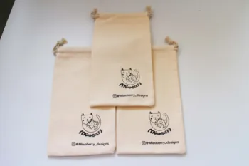 Logotipo Personalizado de Jóias de Embalagem de Algodão de Saco de Drawstring Canva saco Eco bag