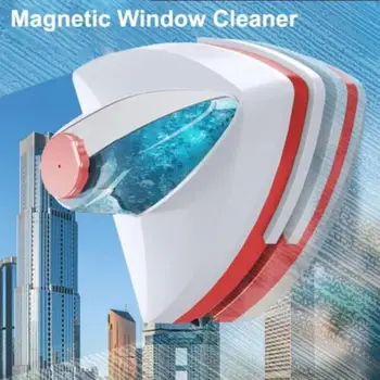 Magnético Janela De Limpeza Da Escova Dupla Face Automática De Descarga De Água Do Limpador Do Vidro De Janela Escova De Limpeza Domésticos, Ferramentas De Limpeza